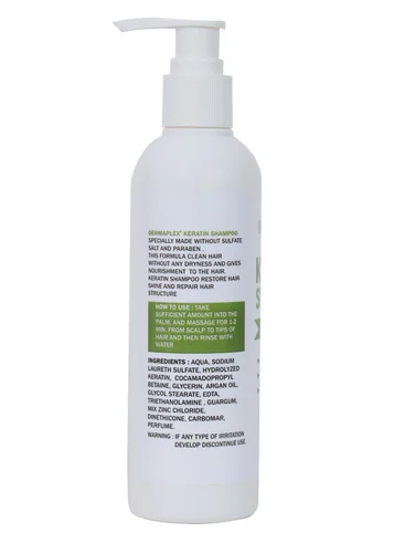 250ml Dermaplex Plus Professional Keratin Shampoo - Image 2