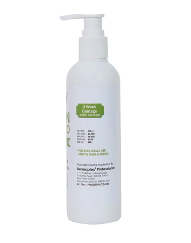 250ml Dermaplex Plus Professional Keratin Shampoo - Image 3