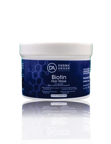 Derma Argan Biotin Hair Mask for Hair Fall Control & Deep Nourishment - Image 2