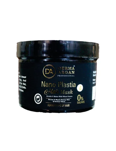 Derma Argan Nano Plastia Hair Mask for Frizz-Free Hair 500g