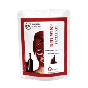 25ml Derma Argan Red Wine Facial Kit